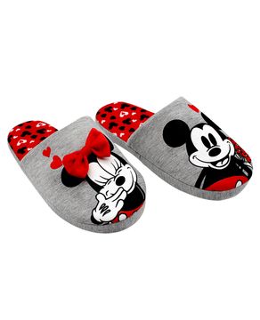 Chinelo-de-Quarto-Mickey---Minnie-Zona-Criativa