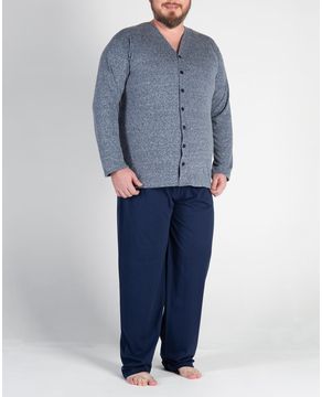 Pijama-Plus-Size-Masculino-Aberto-Toque-Malha-Beneton