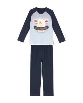 Pijama-Infantil-Masculino-Recco-Moletinho-Pao-com-Ovo