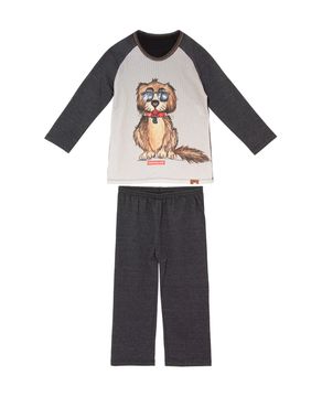 Pijama-Infantil-Masculino-Recco-Moletinho-Cachorro