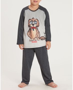 Pijama-Infantil-Masculino-Recco-Moletinho-Cachorro