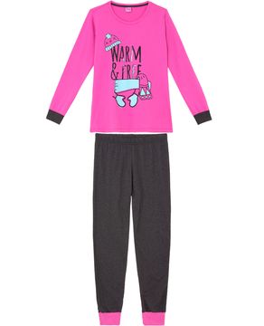 Pijama-Feminino-Daisy-Days-Algodao-Punhos-Frio