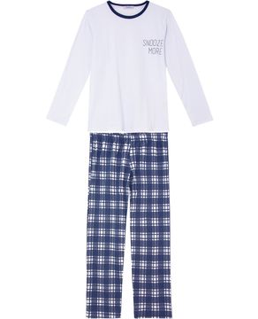 Pijama-Masculino-Algodao-Borth-Boys-Calca-Xadrez