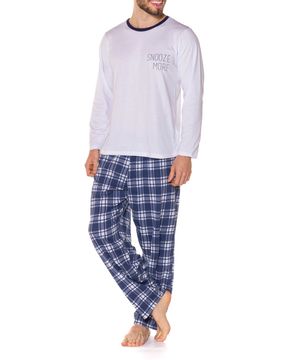 Pijama-Masculino-Algodao-Borth-Boys-Calca-Xadrez