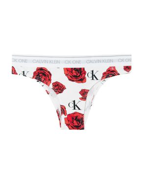 Calcinha-Calvin-Klein-Tanga-Cotton-CK-One-Rosas