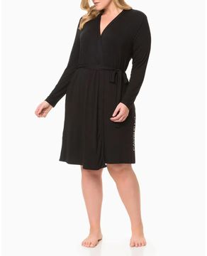 Robe-Feminino-Calvin-Klein-Plus-Size-Viscolight-Logo