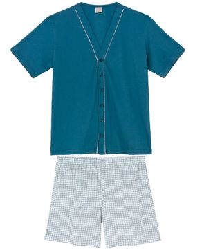 Pijama-Masculino-Aberto-Lua-Encantada-Short-Vies