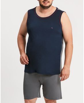 Pijama-Plus-Size-Masculino-Recco-Regata-Microfibra