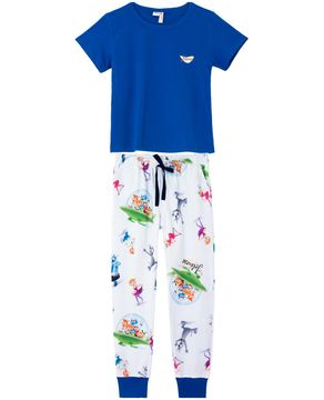 Pijama-Feminino-Acuo-Algodao-Calca-Moletom-Jetsons