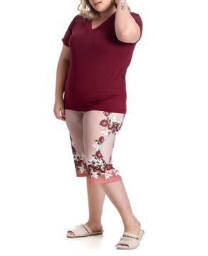 Pijama-Plus-Size-Capri-Toque-Viscolycra-Poliplex-Lenco