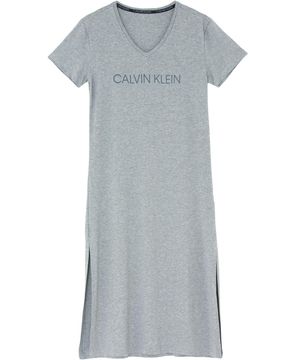 Camisola-Midi-Calvin-Klein-Viscolight-Fenda-Lateral