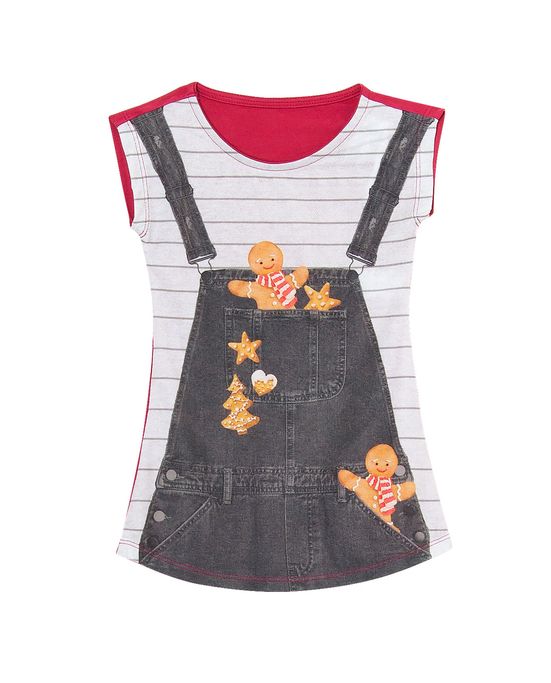 Camisola-Infantil-Recco-Viscolycra-Biscoito-de-Natal