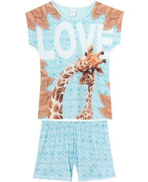 Pijama-Feminino-Curto-Toque-Viscolycra-Girafas