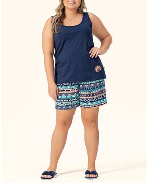 Bermudoll-Plus-Size-Lua-Encantada-Algodao-Etnico