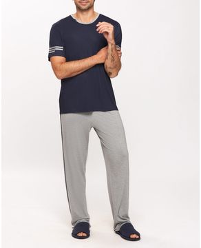 Pijama-Masculino-Manga-Curta-Calca-Recco-Visco-Stretch