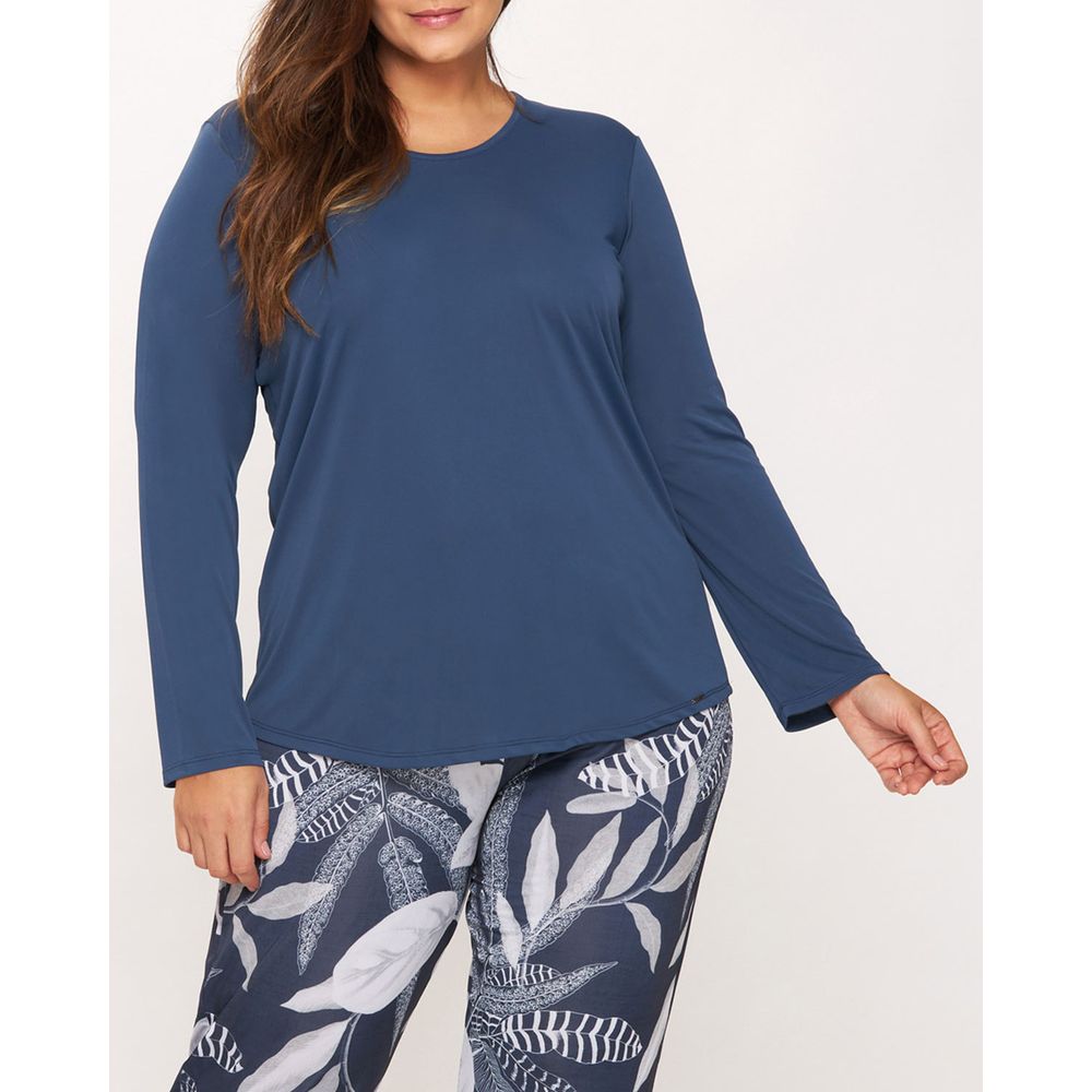 Pijama-Plus-Size-Feminino-Recco-Supermicro-Folhas