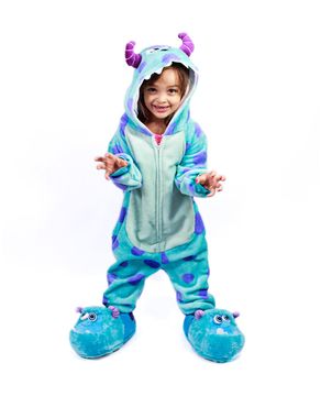 Pijama-Fantasia-Infantil-Sulley-Monstros-S.A.-Zona