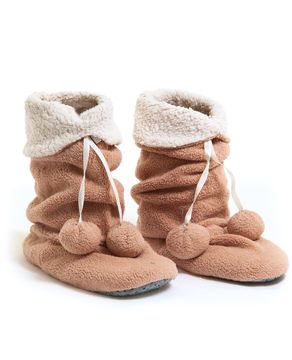 Bota-Meia-Recco-Pelo-Comfy-Pompom-Antiderrapante