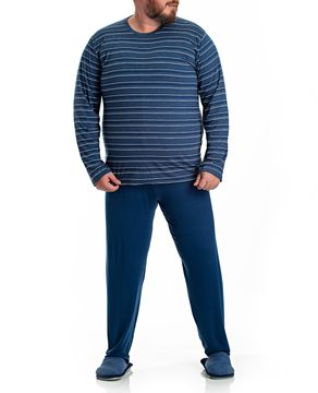 Pijama-Masculino-Plus-Size-Toque-Viscolycra-Listras