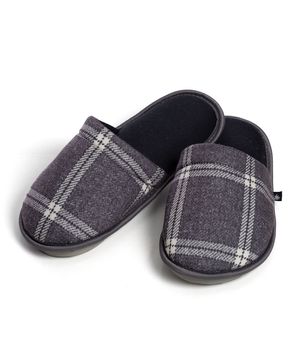 Chinelo-de-Quarto-Masculino-Toque-Xadrez