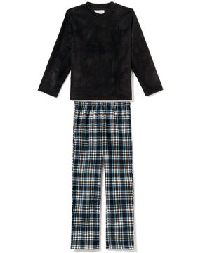 Pijama-Masculino-Longo-Any-Any-Soft-Calca-Xadrez