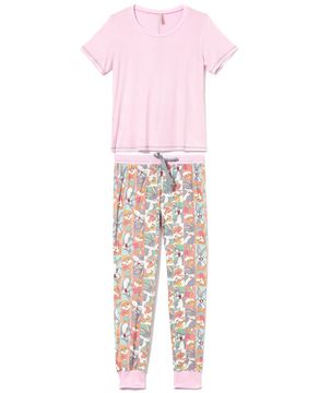 Pijama-Feminino-Longo-Acuo-Viscolycra-Pernalonga