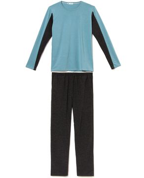 Pijama-Masculino-Toque-Molecotton-Recorte-Manga