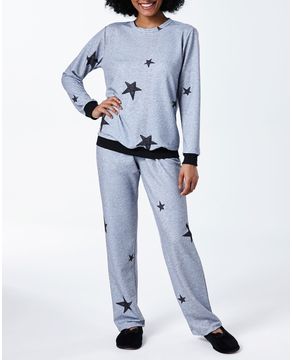 Pijama-Feminino-Lua-Cheia-Flanelado-Estrelas