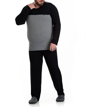 Pijama-Plus-Size-Masculino-Viscolycra-Recorte