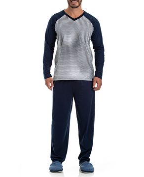 Pijama-Masculino-Toque-Algodao-Manga-Raglan-Listras