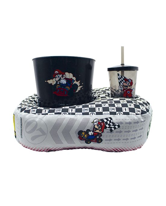 Kit-Almofada-de-Pipoca-Individual-Zona-Mario-Kart