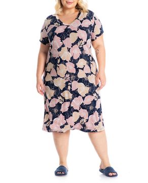 Camisao-Plus-Size-Daniela-Tombini-Viscolycra-Floral