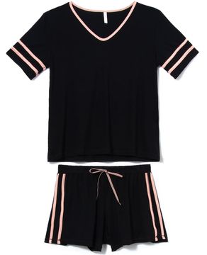 Pijama-Curto-Feminino-Joge-Viscolycra-Faixas