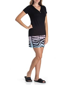 Pijama-Feminino-Toque-Viscolycra-Short-Zebra