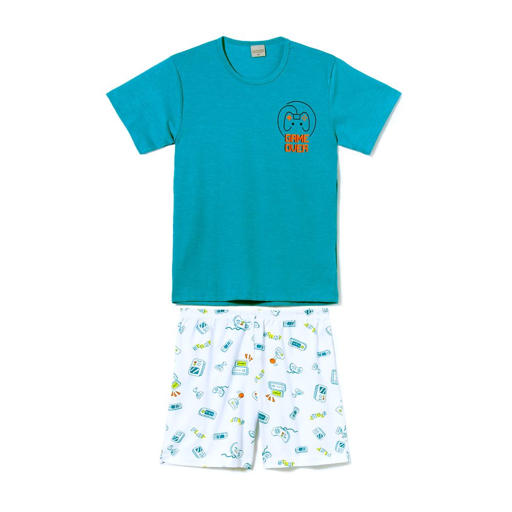 Pijama-Infantil-Masculino-Lua-Encantada-Algodao-Game