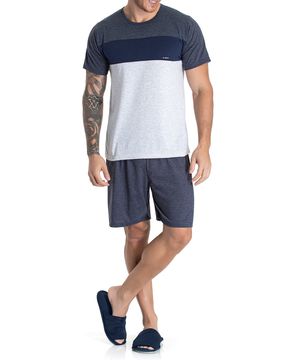 Pijama-Masculino-Curto-Toque-Algodao-Recorte