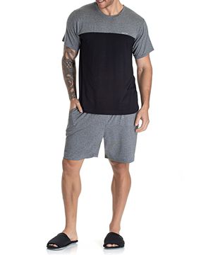 Pijama-Masculino-Curto-Toque-Viscolycra-Recorte