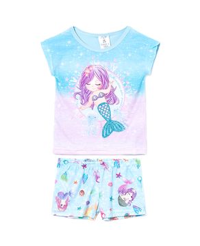 Pijama-Infantil-Feminino-Toque-Viscolycra-Sereia