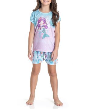 Pijama-Infantil-Feminino-Toque-Viscolycra-Sereia