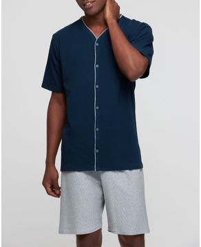 Pijama-Aberto-Masculino-Recco-Algodao-Fio-Tinto