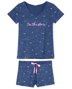 Pijama-Feminino-Curto-Any-Any-Viscolycra-Estrelas