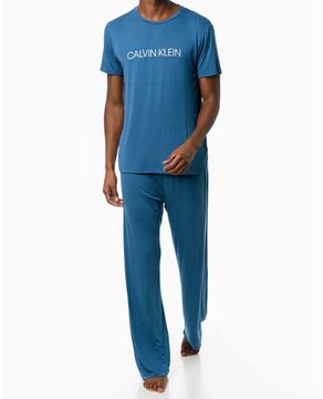 Pijama-Masculino-Calvin-Klein-Viscolight-Manga-Curta