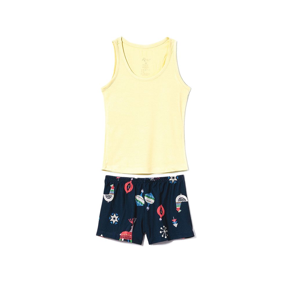 Pijama-Infantil-Feminino-Regata-Recco-Visco-Dry-Natal