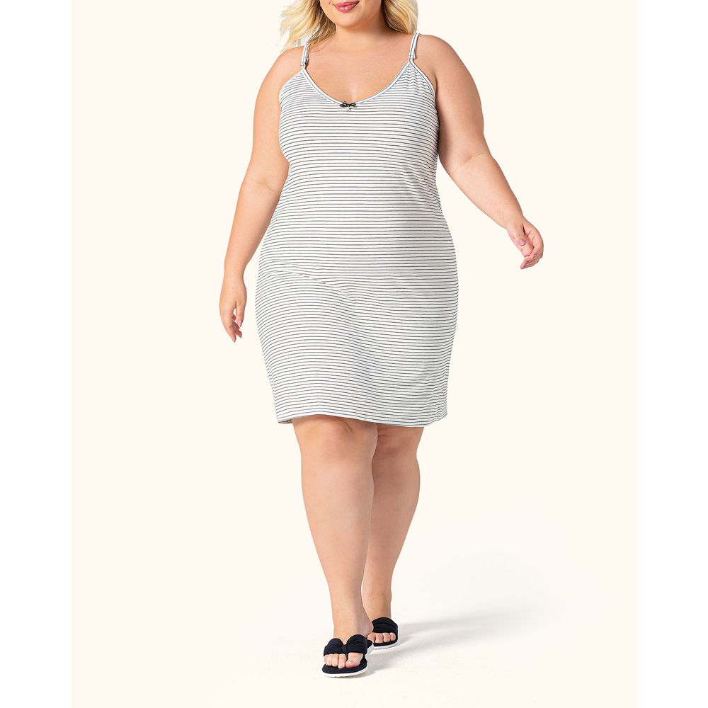 Camisola-Plus-Size-Lua-Encantada-Viscolycra-Listras