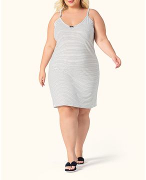 Camisola-Plus-Size-Lua-Encantada-Viscolycra-Listras