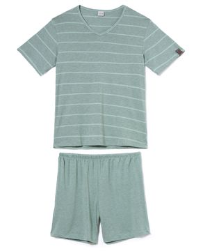 Pijama-Masculino-Curto-Lua-Encantada-Viscolycra-Listras