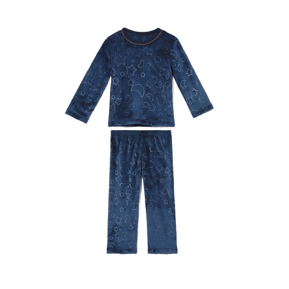 Pijama-Infantil-Recco-Soft-Fleece-Lua-e-Estrela