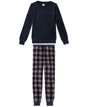 Pijama-Masculino-Lua-Lua-Soft-Fleece-Calca-Xadrez