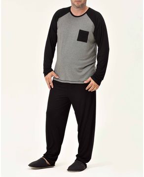 Pijama-Plus-Size-Masculino-Toque-Viscolycra-Bolso