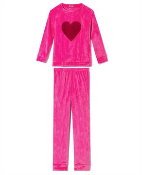 Pijama-Feminino-Daniela-Tombini-Fleece-Coracao